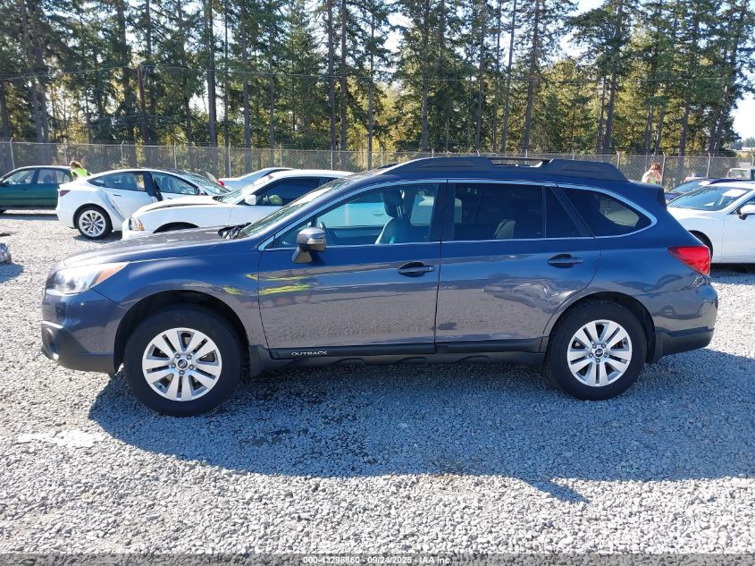2017 Subaru Outback 2.5I Premium VIN: 4S4BSAFC7H3425277 Lot: 43298860