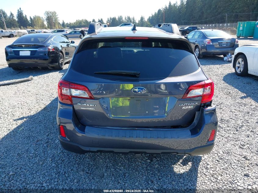 2017 Subaru Outback 2.5I Premium VIN: 4S4BSAFC7H3425277 Lot: 43298860