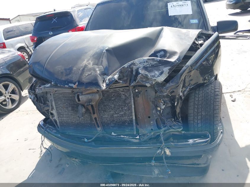 1998 GMC Sierra 1500 Sl Wideside VIN: 1GTEC14W2WZ549222 Lot: 43298873