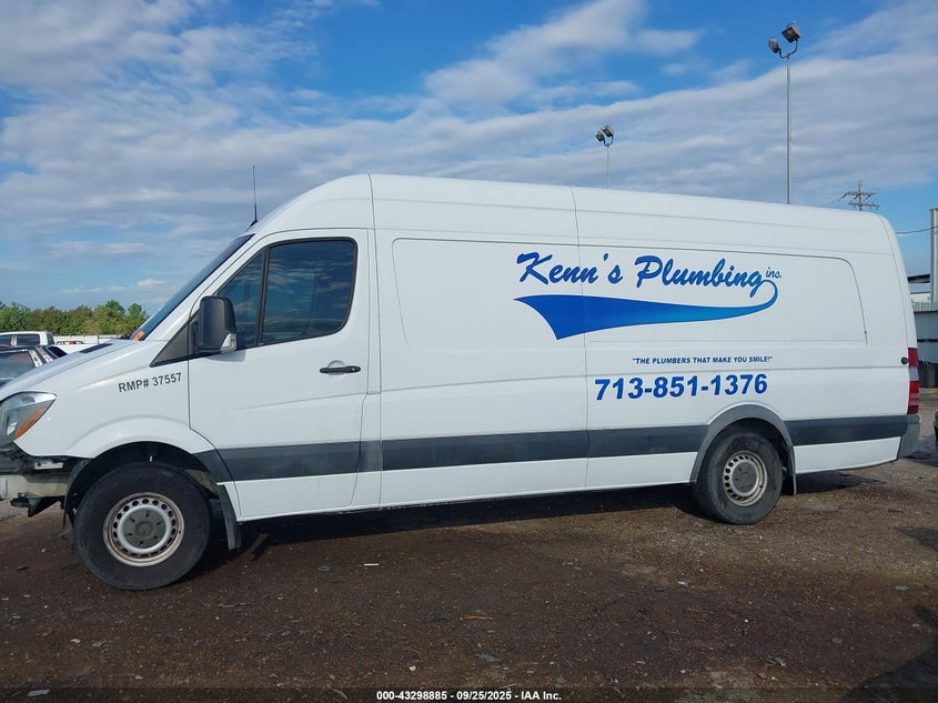 2017 Mercedes-Benz Sprinter 2500 High Roof V6 VIN: WD3PE8CD7HP535482 Lot: 43298885