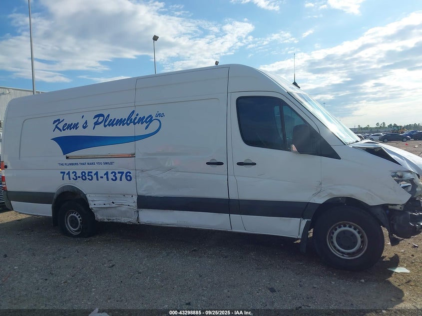 2017 Mercedes-Benz Sprinter 2500 High Roof V6 VIN: WD3PE8CD7HP535482 Lot: 43298885