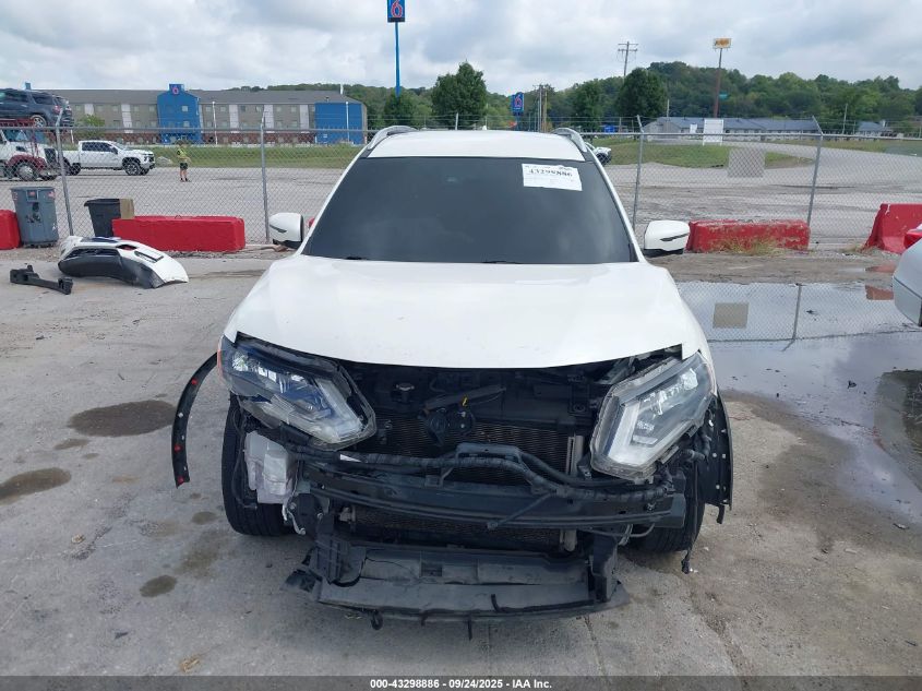 2017 Nissan Rogue Sl VIN: JN8AT2MT4HW384440 Lot: 43298886