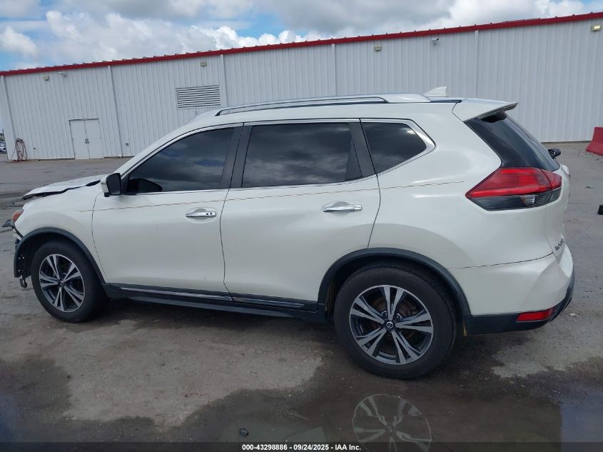 2017 Nissan Rogue Sl VIN: JN8AT2MT4HW384440 Lot: 43298886