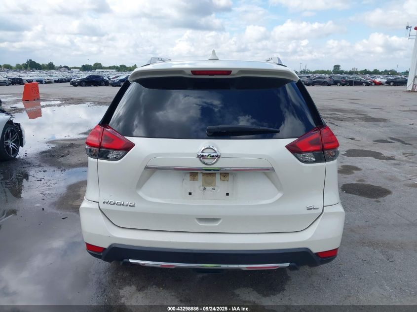 2017 Nissan Rogue Sl VIN: JN8AT2MT4HW384440 Lot: 43298886