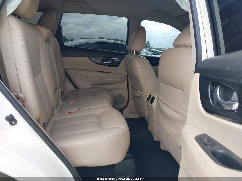 2017 Nissan Rogue Sl VIN: JN8AT2MT4HW384440 Lot: 43298886