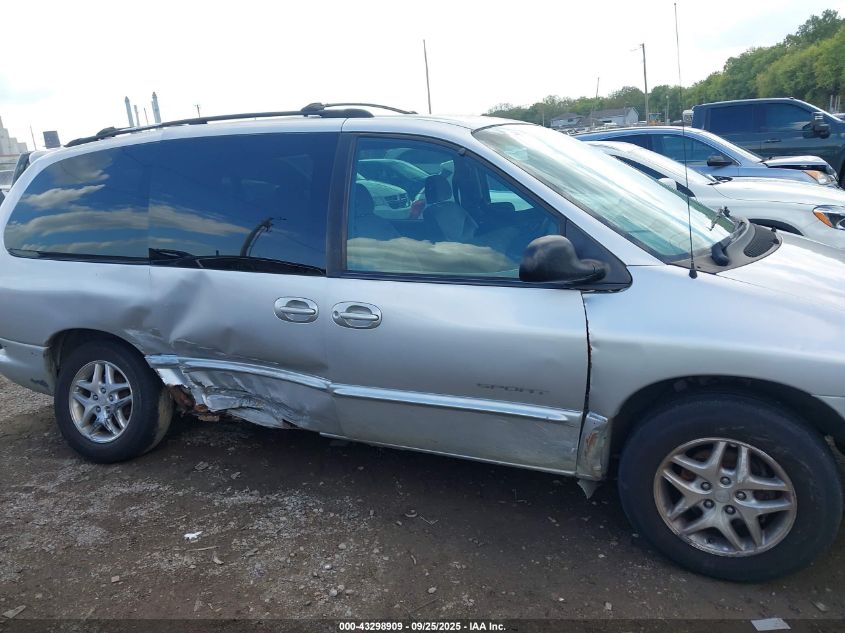 1999 Dodge Grand Caravan Se VIN: 1B4GP44G1XB884423 Lot: 43298909