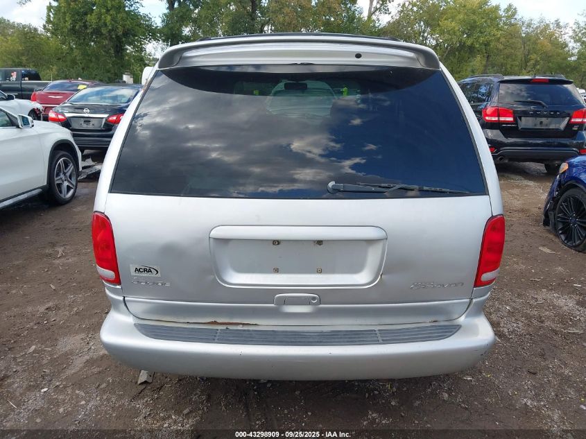 1999 Dodge Grand Caravan Se VIN: 1B4GP44G1XB884423 Lot: 43298909