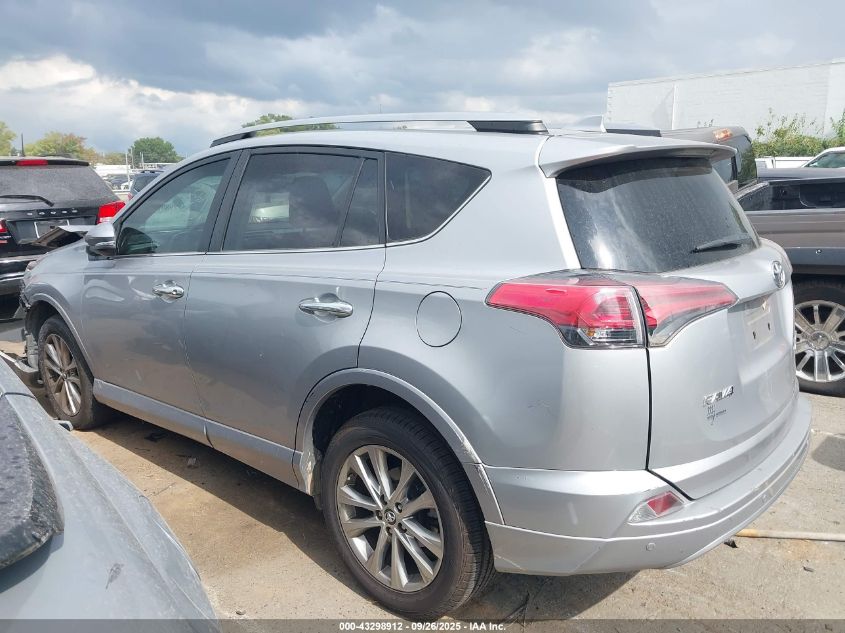 2017 Toyota Rav4 Platinum VIN: 2T3DFREV2HW655115 Lot: 43298912