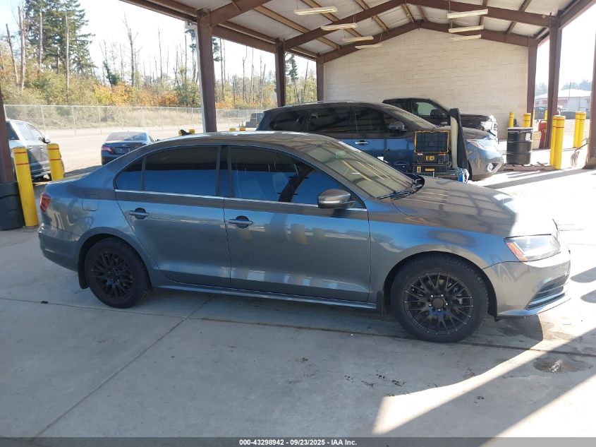 2017 Volkswagen Jetta 1.4T Se VIN: 3VWDB7AJ1HM367541 Lot: 43298942