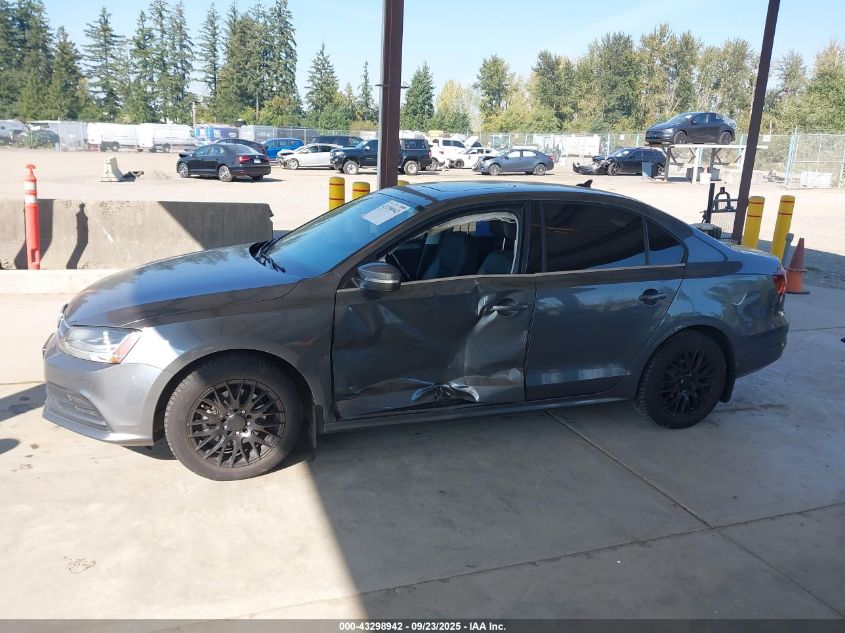 2017 Volkswagen Jetta 1.4T Se VIN: 3VWDB7AJ1HM367541 Lot: 43298942