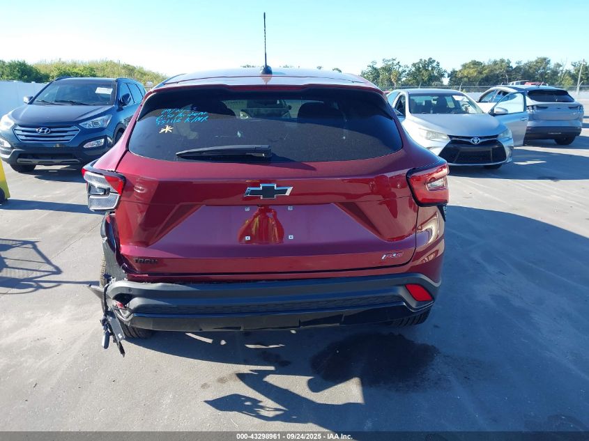 2025 Chevrolet Trax Fwd 1Rs VIN: KL77LGEP6SC253763 Lot: 43298961