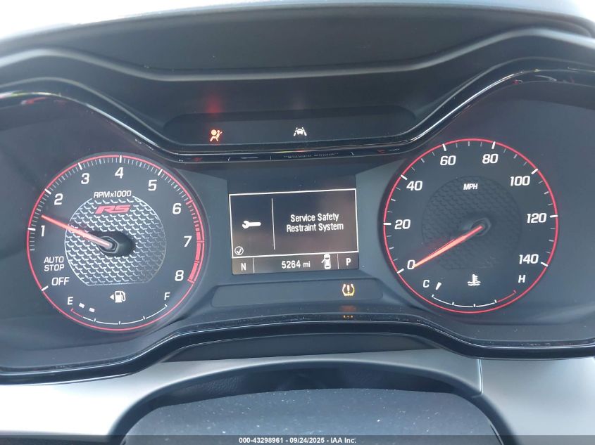 2025 Chevrolet Trax Fwd 1Rs VIN: KL77LGEP6SC253763 Lot: 43298961