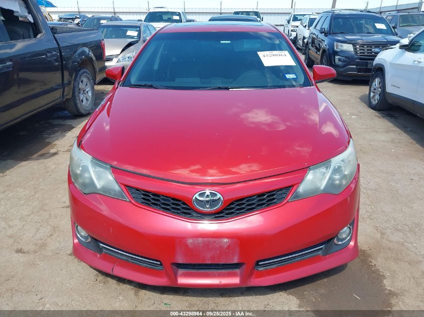 2012 Toyota Camry Se Limited Edition VIN: 4T1BF1FK2CU619584 Lot: 43298964