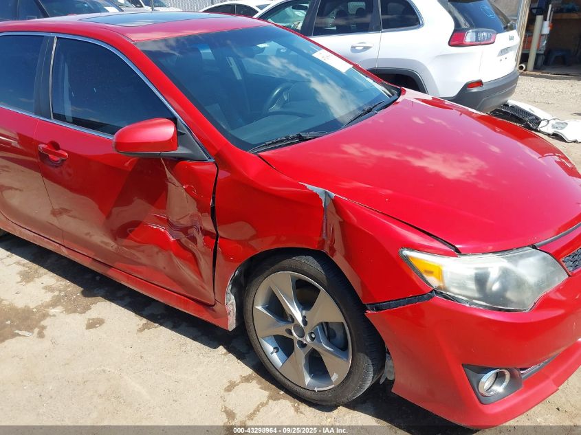 2012 Toyota Camry Se Limited Edition VIN: 4T1BF1FK2CU619584 Lot: 43298964