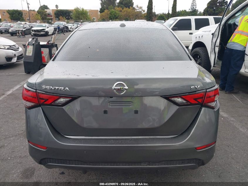 2022 Nissan Sentra Sv Xtronic Cvt VIN: 3N1AB8CV6NY302221 Lot: 43298970