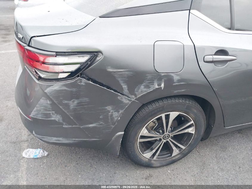 2022 Nissan Sentra Sv Xtronic Cvt VIN: 3N1AB8CV6NY302221 Lot: 43298970