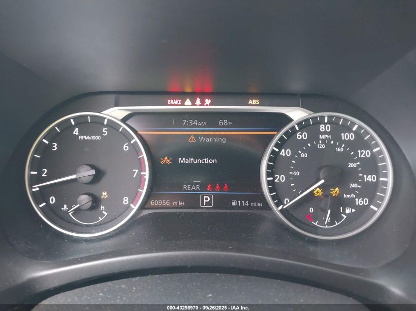 2022 Nissan Sentra Sv Xtronic Cvt VIN: 3N1AB8CV6NY302221 Lot: 43298970