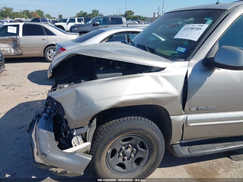 2002 Chevrolet Tahoe Lt VIN: 1GNEK13Z42J182970 Lot: 43298989