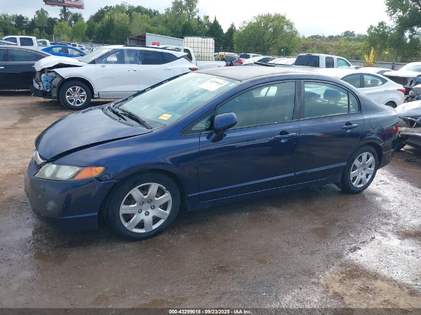 2007 Honda Civic Lx VIN: JHMFA16557S002551 Lot: 43299018
