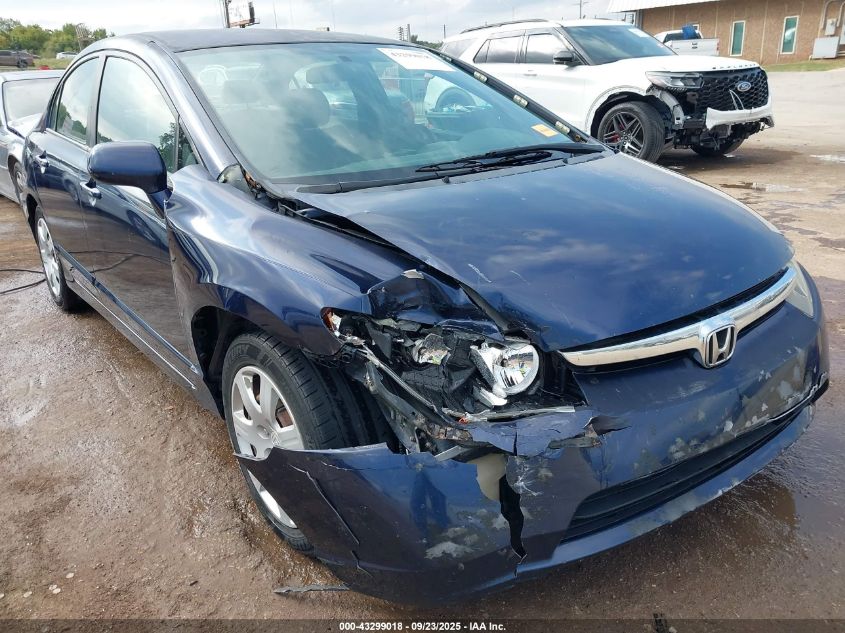 2007 Honda Civic Lx VIN: JHMFA16557S002551 Lot: 43299018