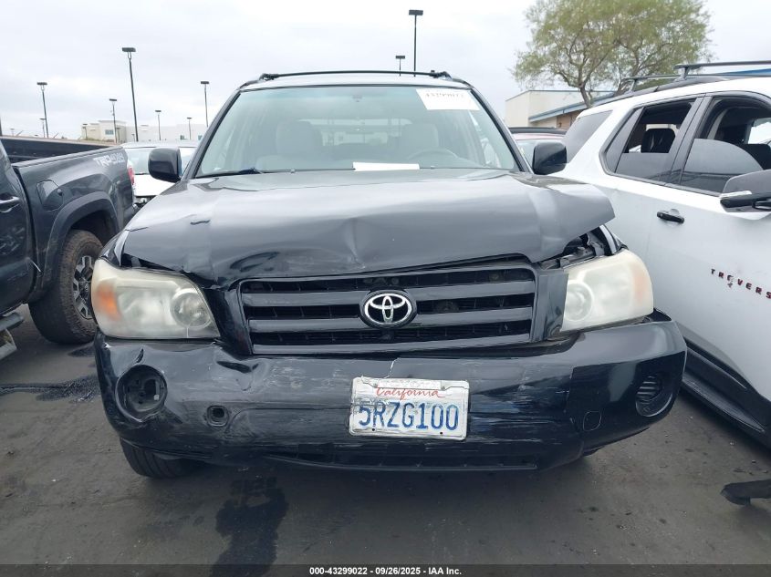 2006 Toyota Highlander Limited VIN: JTEDP21A360094945 Lot: 43299022