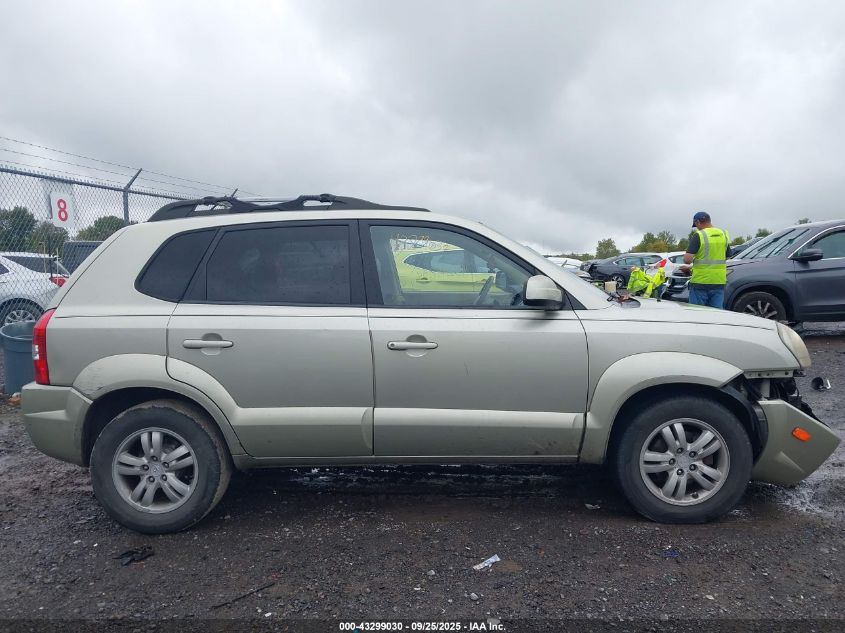 2006 Hyundai Tucson Gls/Limited VIN: KM8JN72D56U296905 Lot: 43299030