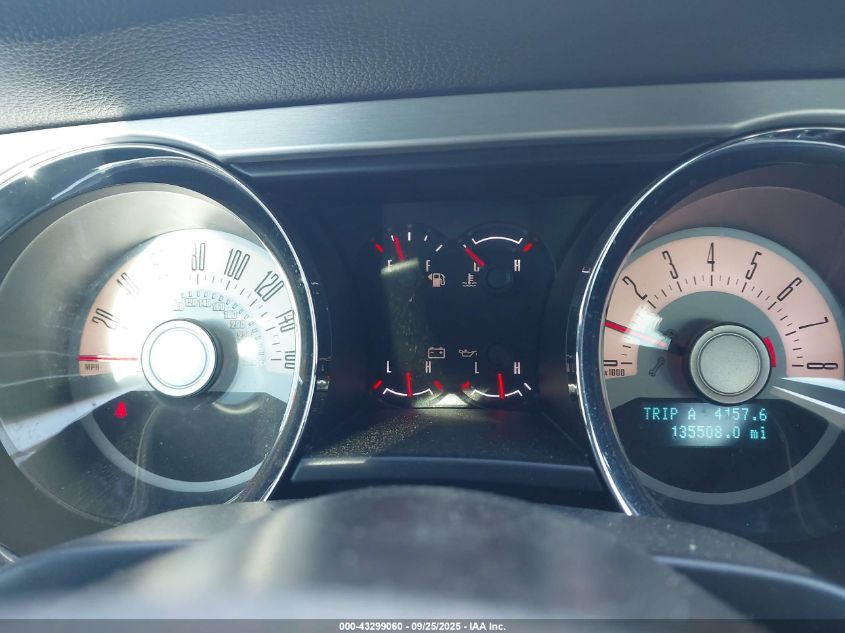 2012 Ford Mustang V6 Premium VIN: 1ZVBP8AM3C5251149 Lot: 43299060