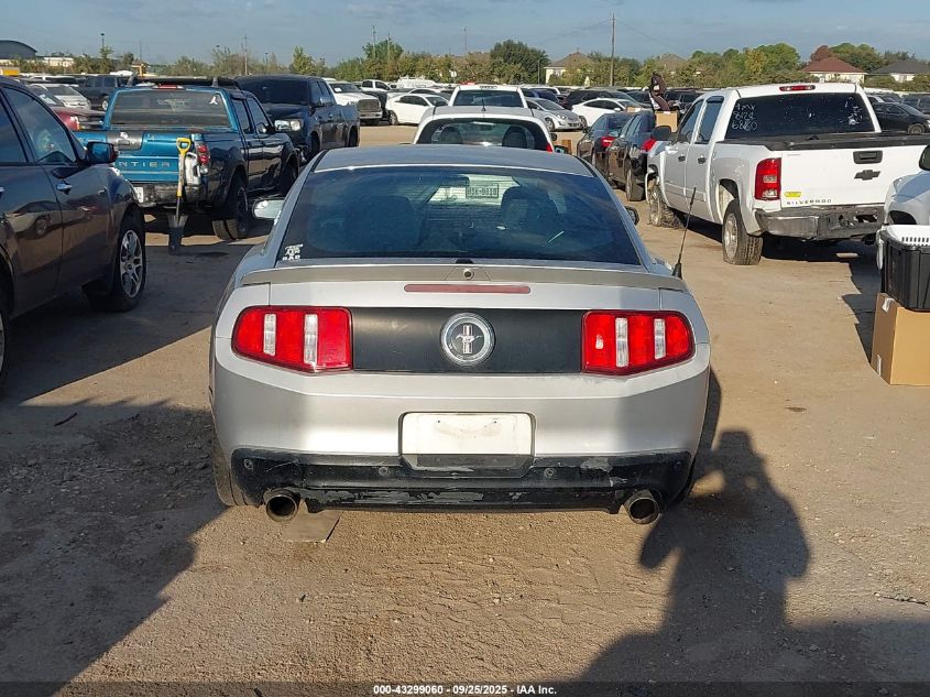 2012 Ford Mustang V6 Premium VIN: 1ZVBP8AM3C5251149 Lot: 43299060