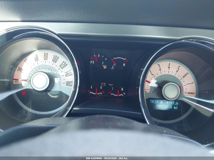 2012 Ford Mustang V6 Premium VIN: 1ZVBP8AM3C5251149 Lot: 43299060