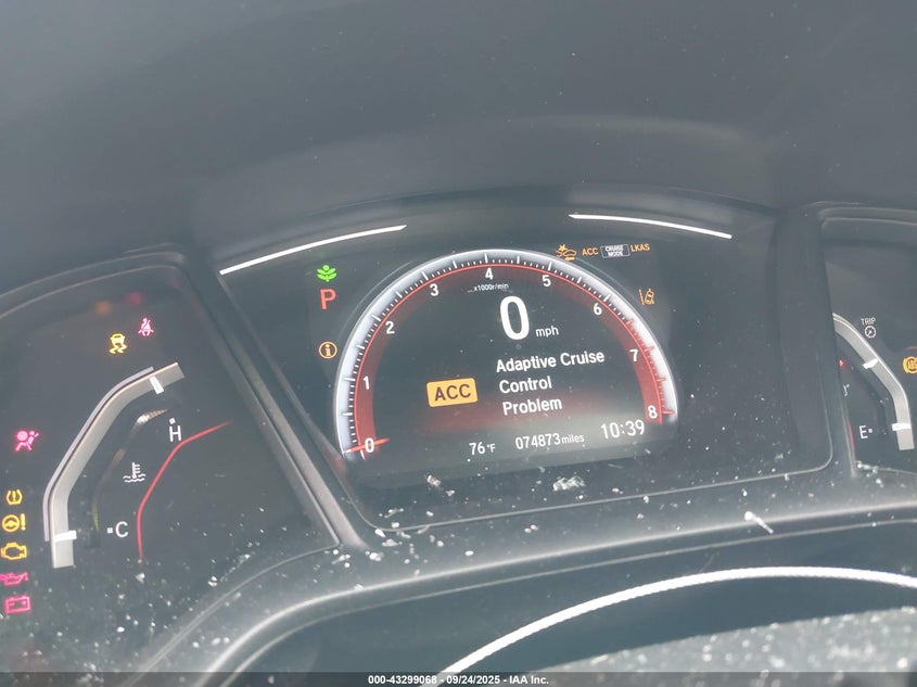 2019 HONDA CIVIC SPORT - SHHFK7H41KU216740