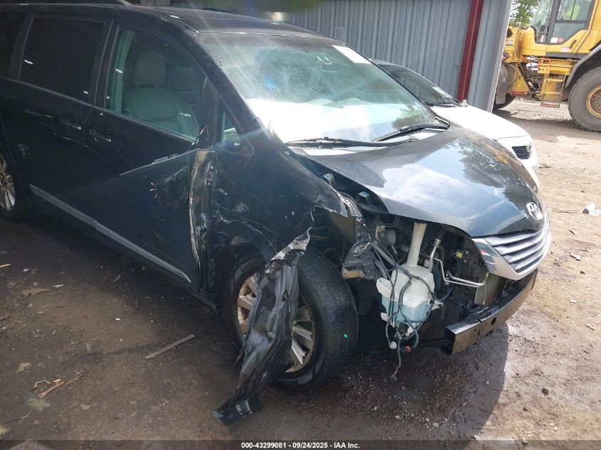 2016 Toyota Sienna Xle Premium 7 Passenger VIN: 5TDDK3DC4GS135362 Lot: 43299081