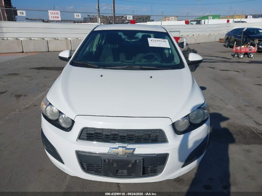 2013 Chevrolet Sonic Lt Auto VIN: 1G1JC5SG1D4163184 Lot: 43299118