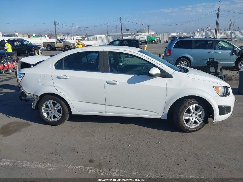 2013 Chevrolet Sonic Lt Auto VIN: 1G1JC5SG1D4163184 Lot: 43299118