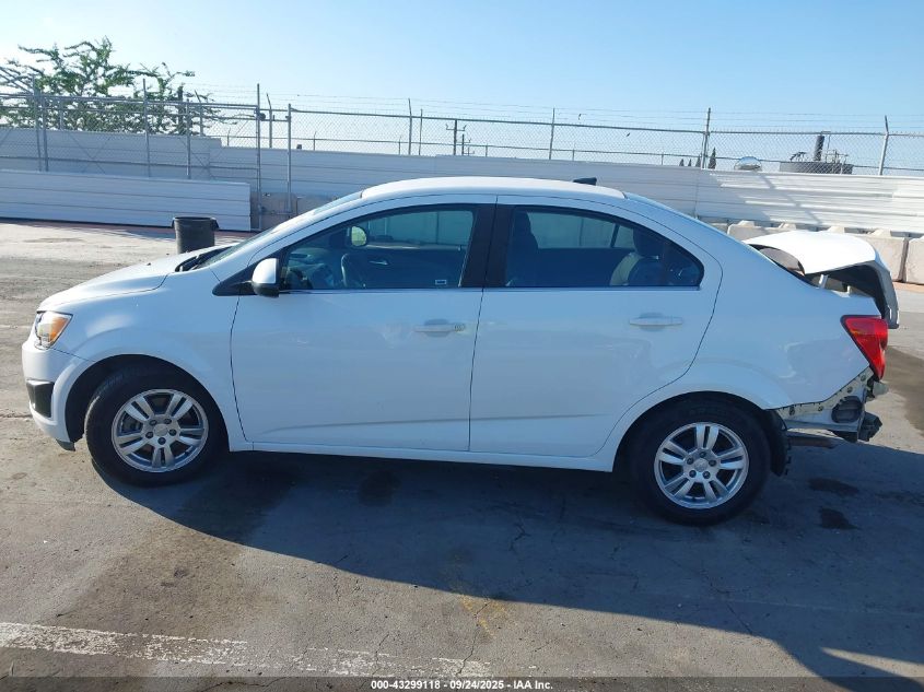 2013 Chevrolet Sonic Lt Auto VIN: 1G1JC5SG1D4163184 Lot: 43299118