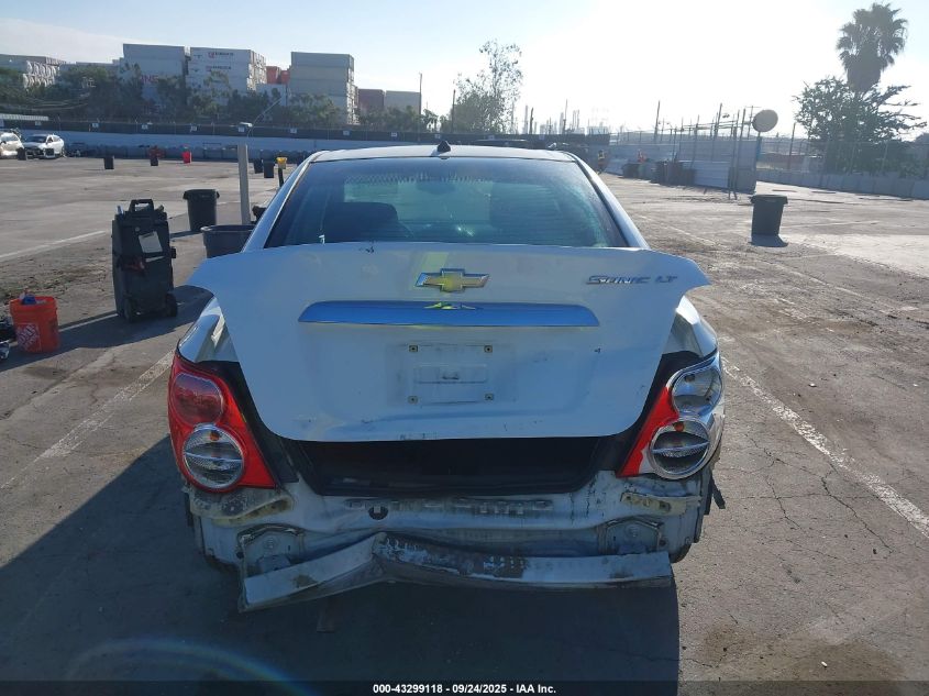 2013 Chevrolet Sonic Lt Auto VIN: 1G1JC5SG1D4163184 Lot: 43299118
