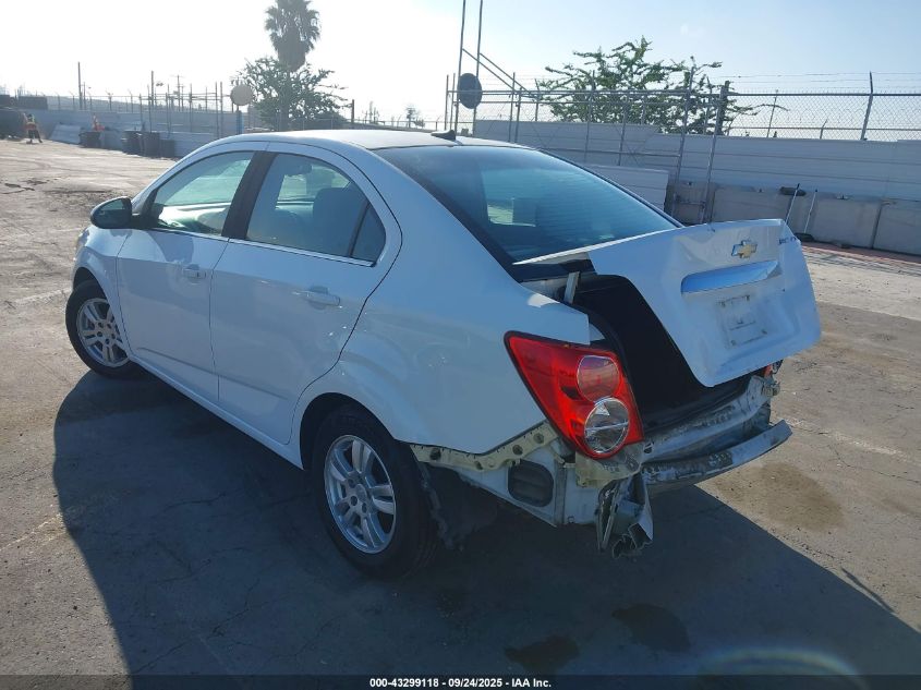 2013 Chevrolet Sonic Lt Auto VIN: 1G1JC5SG1D4163184 Lot: 43299118