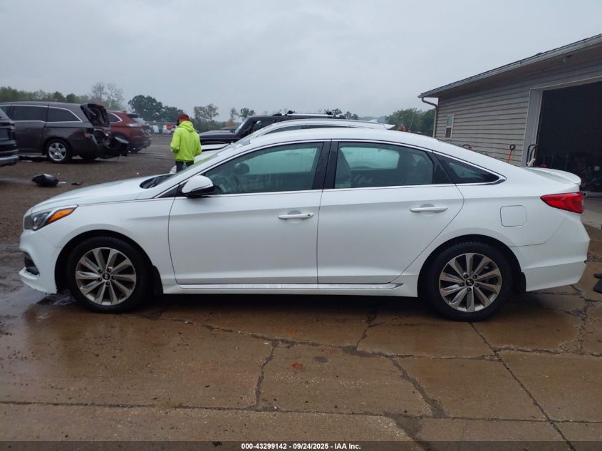 2016 Hyundai Sonata Sport VIN: 5NPE34AF3GH346290 Lot: 43299142