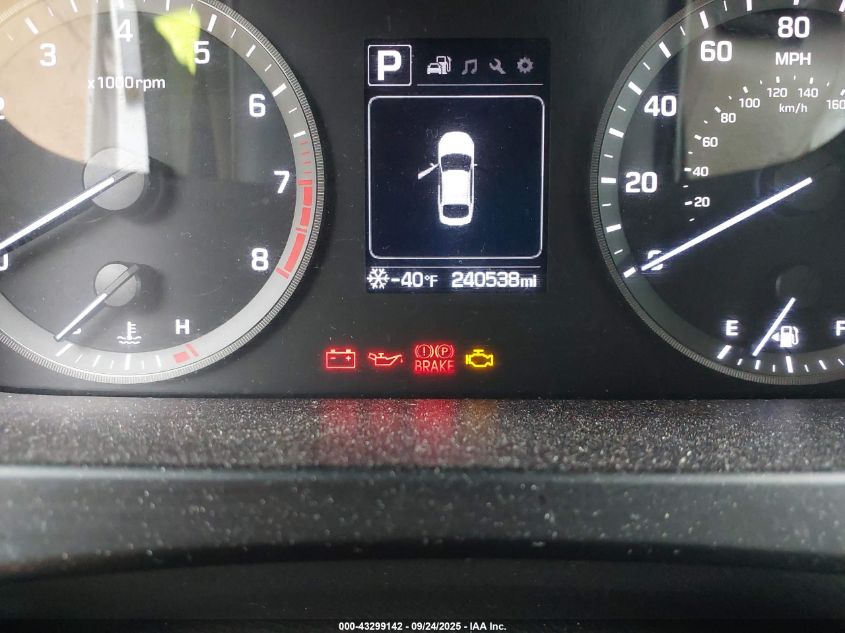 2016 Hyundai Sonata Sport VIN: 5NPE34AF3GH346290 Lot: 43299142