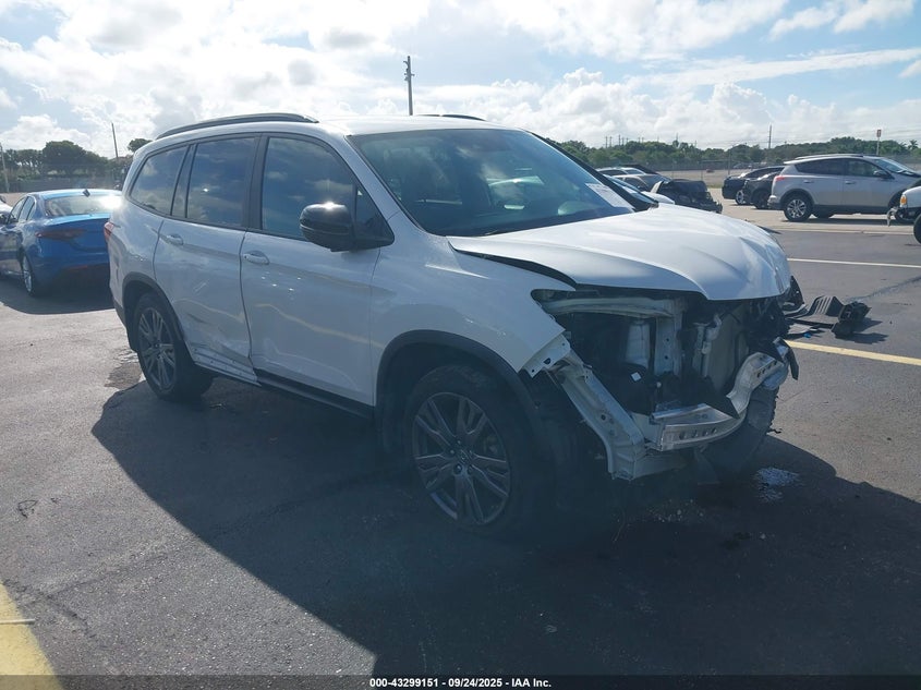 2022 HONDA PILOT AWD SPORT - 5FNYF6H34NB082553