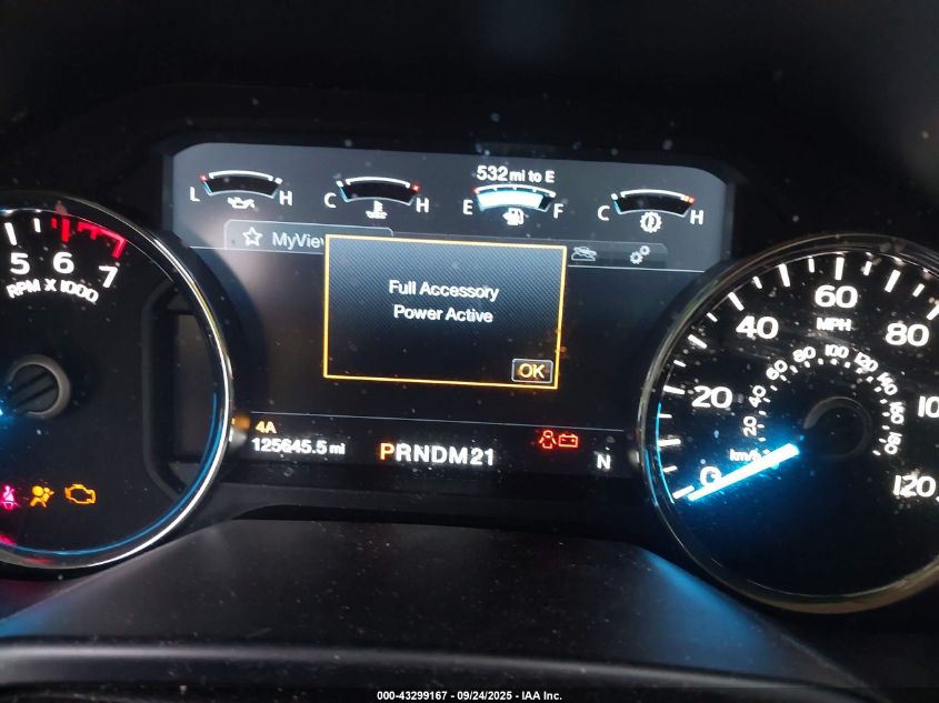 2016 Ford F-150 Lariat VIN: 1FTEW1EF3GKF49679 Lot: 43299167