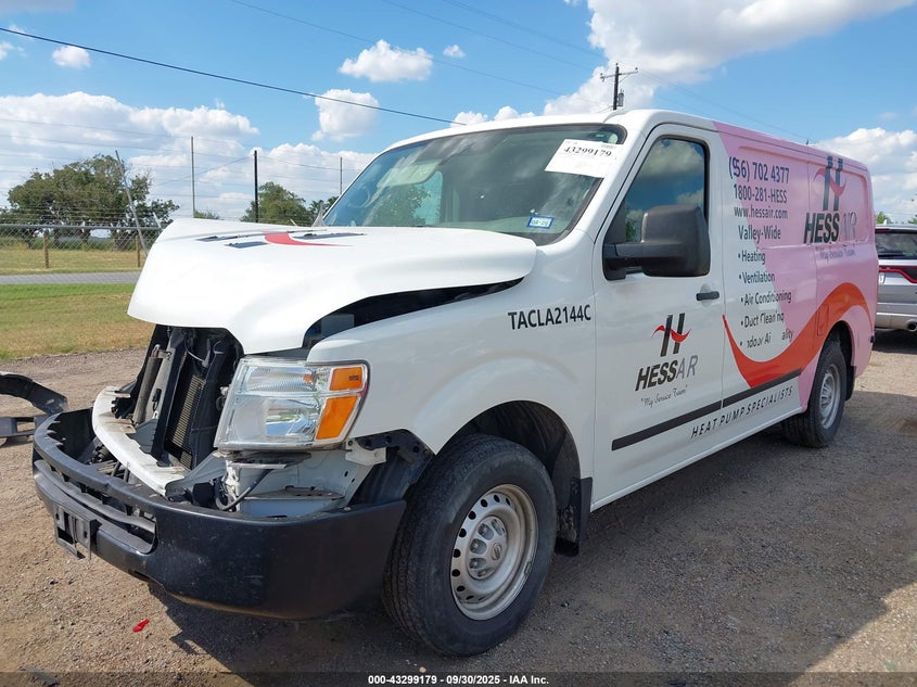 2020 NISSAN NV CARGO NV1500 S STANDARD ROOF V6 - 1N6BF0KM4LN802448