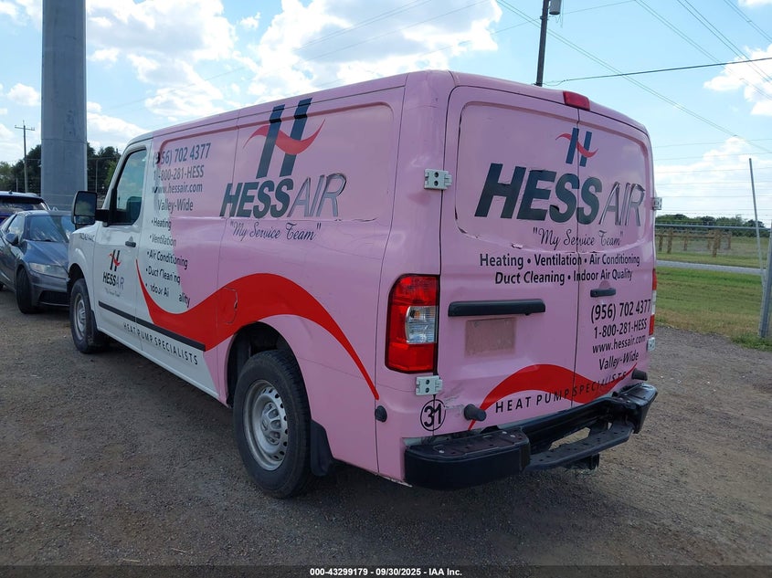 2020 NISSAN NV CARGO NV1500 S STANDARD ROOF V6 - 1N6BF0KM4LN802448