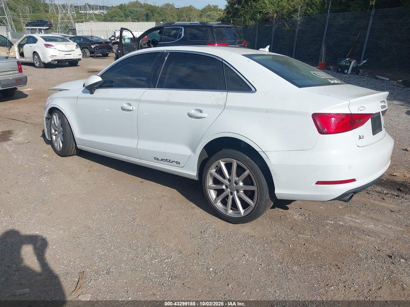 2016 AUDI A3 2.0T PREMIUM WAUE8GFF5G1009393