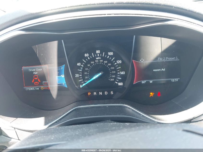 2016 Ford Fusion Se VIN: 3FA6P0H77GR114424 Lot: 43299207