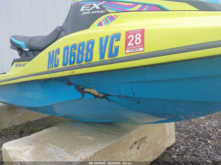 2024 Yamaha Ex Deluxe VIN: YAMA2100C424 Lot: 43299208