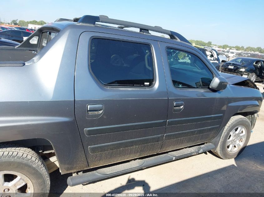 2009 Honda Ridgeline Rts VIN: 5FPYK16489B100124 Lot: 43299228