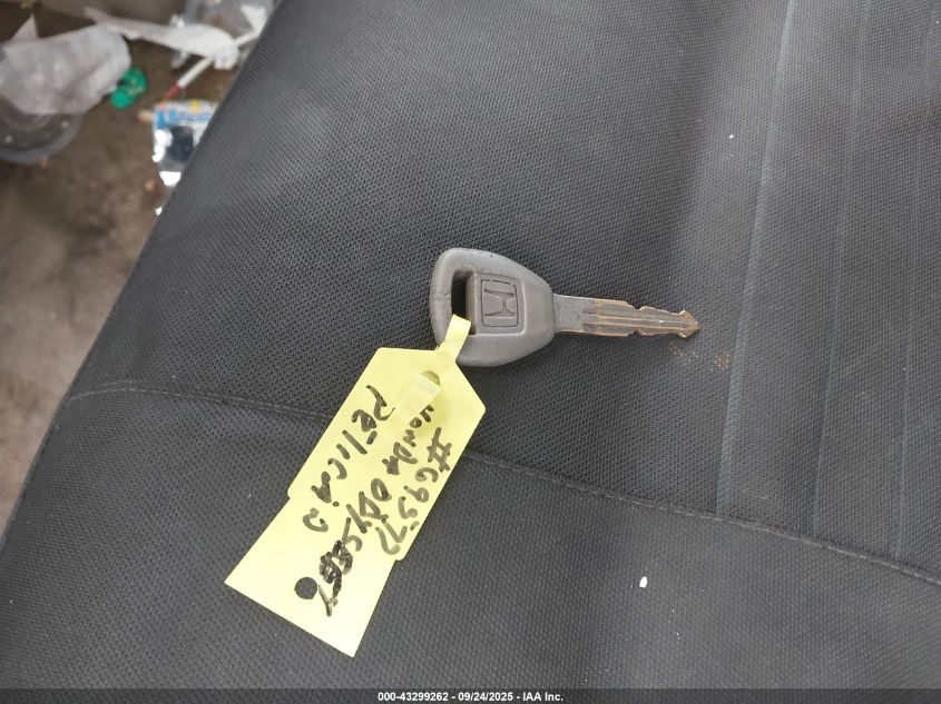 2002 Honda Odyssey Ex-L VIN: 2HKRL18012H589266 Lot: 43299262