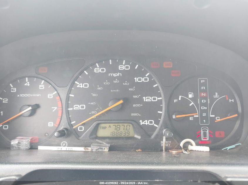 2002 Honda Odyssey Ex-L VIN: 2HKRL18012H589266 Lot: 43299262