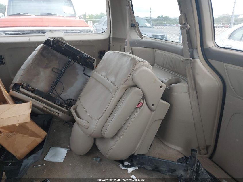 2002 Honda Odyssey Ex-L VIN: 2HKRL18012H589266 Lot: 43299262