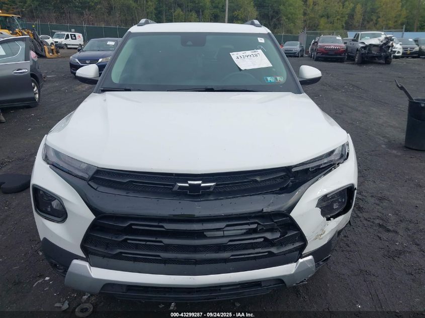 2022 Chevrolet Trailblazer Awd Lt VIN: KL79MRSL9NB030081 Lot: 43299287